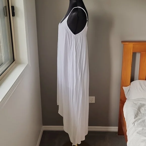 White Summer dress from Lily Whyt Size 10 NWOT - Picture 7 of 16